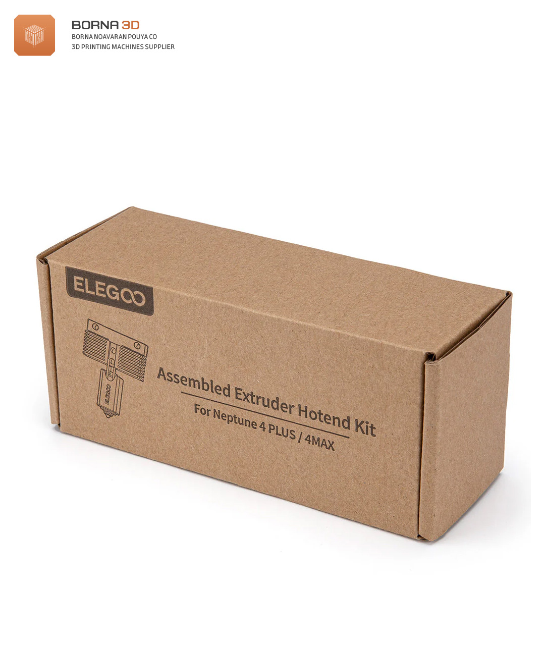 کیت Hotend اکسترودر پرینتر سه بعدی Neptune 4 Plus / 4 Max