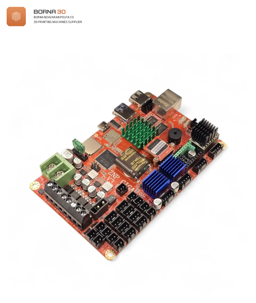 مادربرد پرینتر سه بعدی OrangeStorm Giga